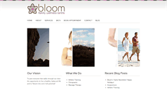 Desktop Screenshot of bloomwellness.com